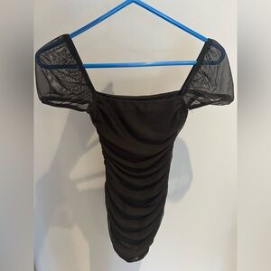 Princess Polly size 2 black mini dress. Worn once. Super super cute.